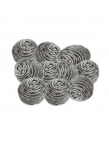 Stainless Steel Scourers - Pack of 10 Hygiene